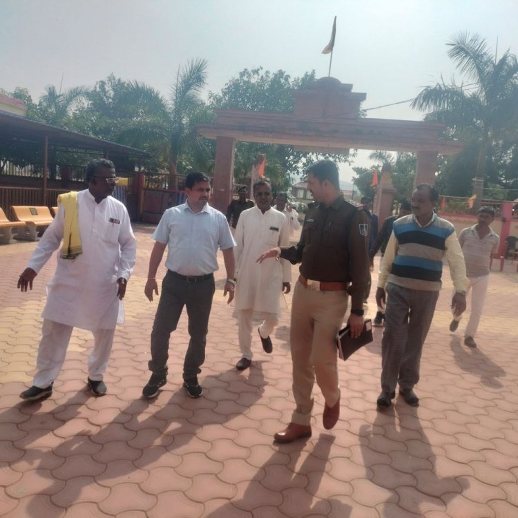 मोती माता मेला 13 जनवरी से:लाखों की संख्या में दर्शन के लिए पहुंचते हैं श्रद्धालु; अफसरों ने देखी व्यवस्थाएं