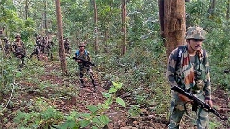 छत्तीसगढ़ के अबूझमाड़ में 7 नक्सली ढेर