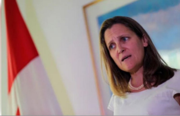 कनाडा की डिप्टी पीएम क्रिस्टिया फ्रीलैंड ने दिया इस्तीफा, ट्रू़डो से नीतिगत टकराव बना वजह