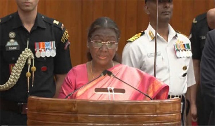 रक्षा प्रबंधन क्षमता में वृद्धि से रक्षा निर्यात में बढ़ोतरी होगी: मुर्मु