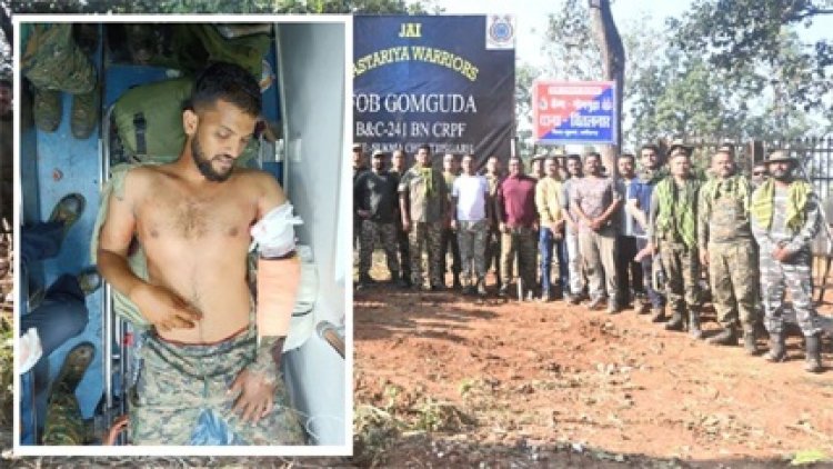 रायगुडेम में नक्सली हमला, दो जवान घायल…