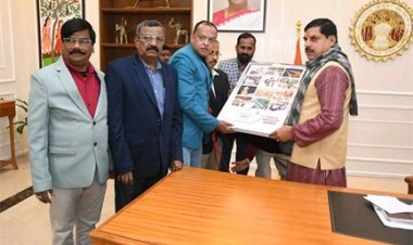 मुख्यमंत्री डॉ. यादव ने वर्ष-2025 के शासकीय कैलेंडर का विमोचन किया