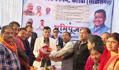 विष्णु देव की सरकार में वार्डों को संवारने का काम हो रहा तेज गति से : उद्योग मंत्री लखन लाल देवांगन