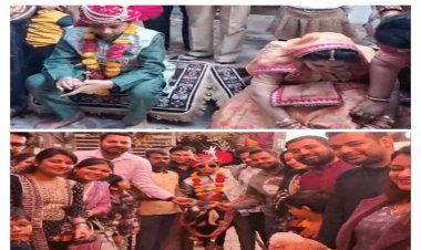नाबालिग दूल्हा ने बकरे पर सवार हो निभाई शादी की रस्म लोहिया परिवार का अनोखा रिवाज