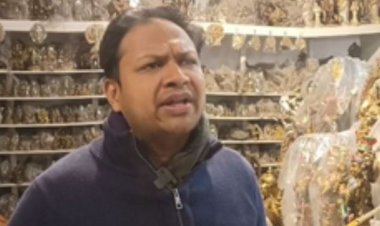 महाकुंभ : पीतल से बनी गंगा मैया की मूर्तियों की बढ़ी डिमांड, कुंभ कलश और पूजा सामग्रि‍यों की खपत भी बढ़ी