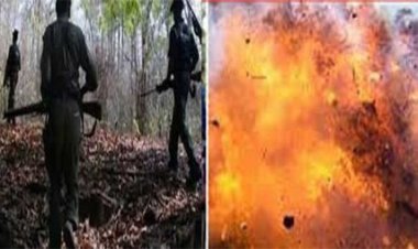 नक्सलियों के आईईडी विस्फोट में नौ जवान शहीद