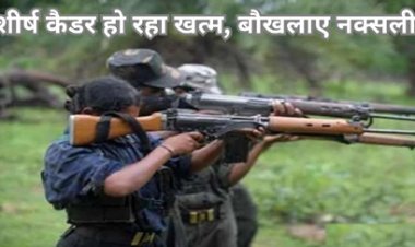 एक हजार सक्रिय नक्सलियों ने बढ़ाई सरकार की चुनौती