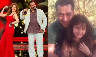 सलमान खान की गोद में नजर आईं 'उई अम्मा' गर्ल, राशा थडानी का 16 साल पुराना फोटो वायरल