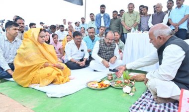 उप मुख्यमंत्री अरुण साव ने विकास कार्यों का किया भूमिपूजन, निर्माण कार्यों का औचक निरीक्षण कर लोगों की समस्याएं सुनीं