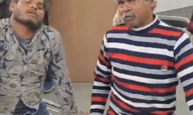 जमीन विवाद में पिता-पुत्र पर जानलेवा हमला:छतरपुर में तीन लोगों ने लाठी-डंडों से पीटा; जिला अस्पताल में इलाज जारी