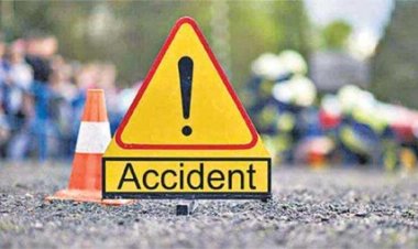 गाजीपुर में पिकअप वाहन पलटा,छह मरे 15 घायल