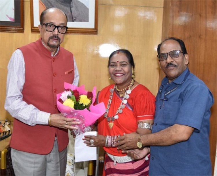 राज्यपाल डेका से बारले ने दी नव वर्ष की शुभकामनाएं