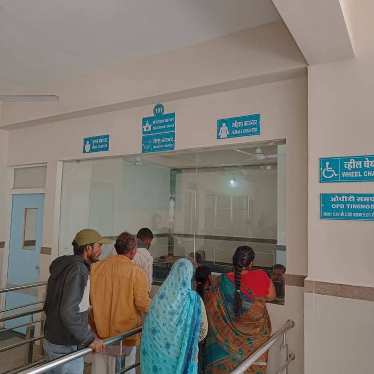 सीहोर जिला अस्पताल के नए भवन में ओपीडी शुरू:ढाई महीने पहले हुआ था उद्घाटन, ​​​​​​​₹31 करोड़ 8 लाख में बनाया गया