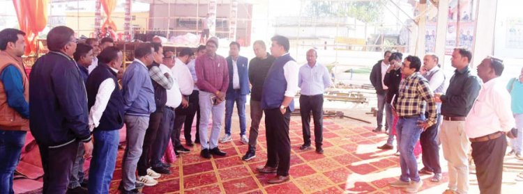 सीएम का कोंडागांव दौरा, कलेक्टर ने लिया तैयारियों का जायजा
