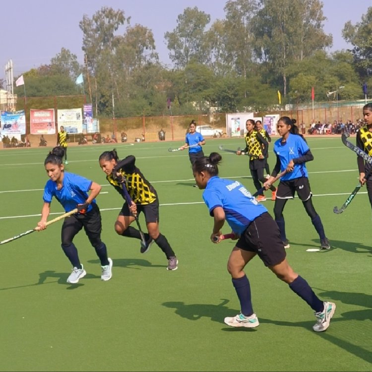 मध्यप्रदेश राज्य स्तरीय महिला हॉकी चैंपियनशिप का फाइनल आज:मंदसौर और ग्वालियर के बीच होगा मुकाबला, अर्जुन अवॉर्डी अशोक ध्यानचंद होंगे मुख्य अतिथि