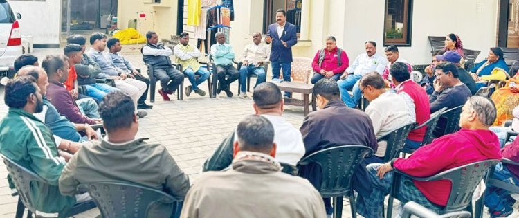 नपं चुनाव पर भाजपा की समन्वय बैठक