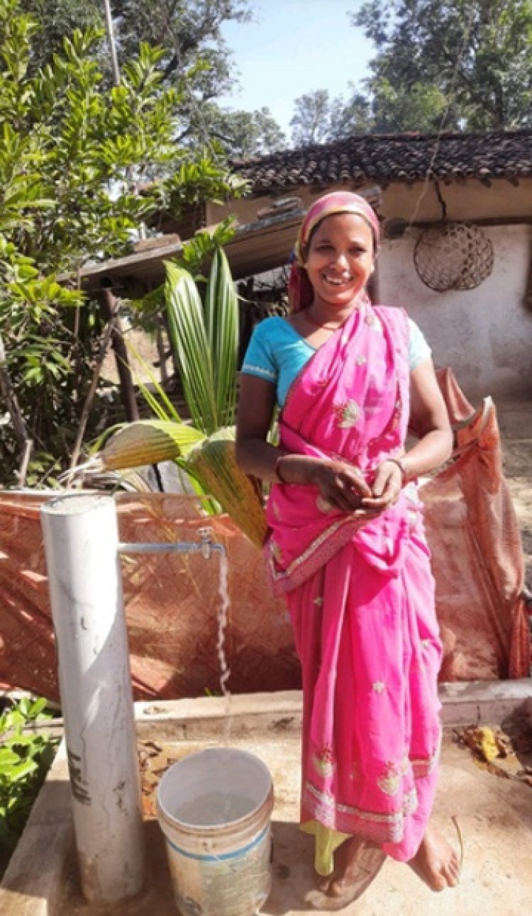 दूरस्थ ग्राम बनखेता के 36 घरों में पहुंची पानी की आसान सुविधा, हैंडपंप पर निर्भरता हुई खत्म