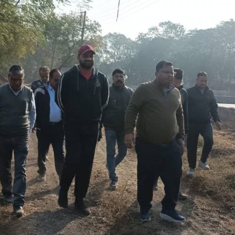 इंदौर निगम आयुक्त ने किया एसटीपी प्लांटो का दौरा:कचरा-गंदगी मिलने पर एनजीओ पर पांच हजार की पैनाल्टी, दरोगा का वेतन काटा