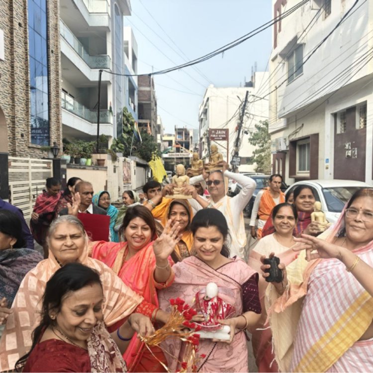 भोपाल में पांच दिवसीय जैन पंचकल्याणक महोत्सव की तैयारियां शुरू:1 से 5 फरवरी तक शांतिनाथ मंदिर में होगा पाषाण से भगवान बनने का अनुष्ठान