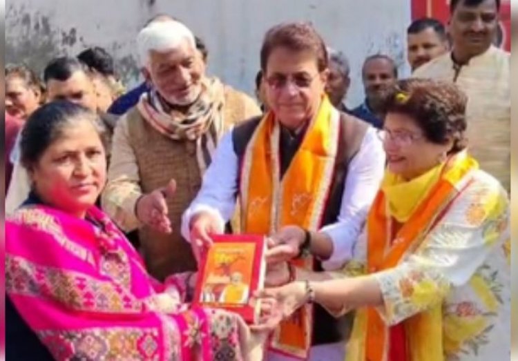 मेरठ के सांसद अरुण गोविल ने 'घर-घर रामायण अभियान' किया शुरू, 11 लाख ग्रंथ बांटने का संकल्प