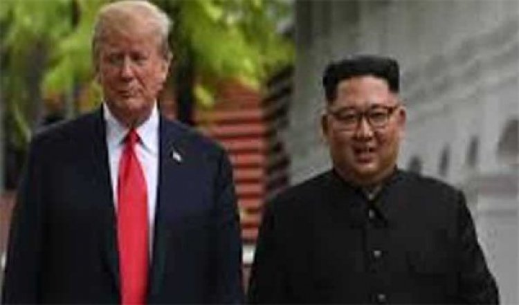 किम जोंग उन के साथ वार्ता करेंगे ट्रंप