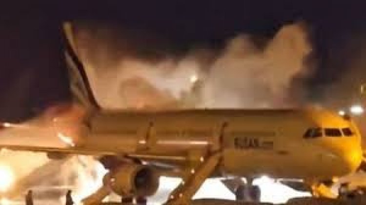 द.कोरिया के हवाई अड्डे पर यात्री विमान में आग लगी, सभी 176 लोग सुरक्षित निकाले गए
