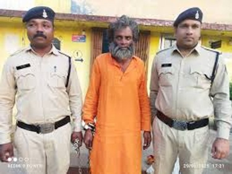 बेटे के साथ मिलकर की थी पत्नी की हत्या, आरोपी पिता गिरफ्तार