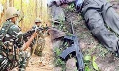 बीजापुर मुठभेड़ में 8 नक्सली ढेर, हथियार बरामद