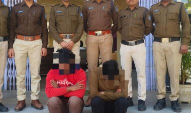 आलीराजपुर: ठगी करने वालों पर पुलिस की कार्रवाई:70% मुनाफे का झांसा देकर ठगे 2 लाख; एडवाइजरी कंपनी के 2 आरोपी गिरफ्तार, 3 फरार