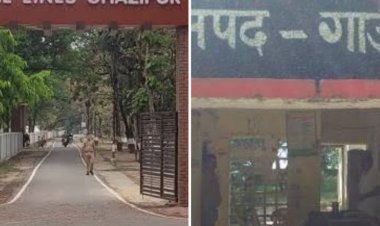 पुलिस लाइन की तीसरी मंजिल से गिरा सिपाही, मौत:क्यूआरटी ड्यूटी पर था तैनात, मिर्जापुर का रहने वाला था