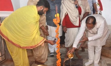 गहिरा गुरु महाराज के उपदेशों से आदिवासी समाज को मिला सत्य सनातन धर्म का बोध - मुख्यमंत्री विष्णुदेव साय