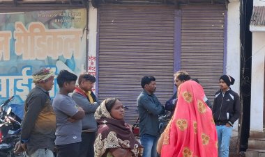 टूटा बिजली का पोल बना मौत का कारण:कटनी में 23 साल के साइकिल सवार युवक की टकराकर मौत, रात को खेत से घर लौट रहा था