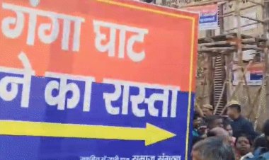 काशी में महाकुंभ का पलट प्रवाह:विश्वनाथ धाम में दर्शन को 3KM लगी लाइन,1 सप्ताह में 40 लाख लोग आए महादेव की नगरी