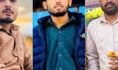 बाइक सवार तीन दोस्तों की सड़क हादसे में मौत:शिवपुरी-डबरा के रहने वाले थे; मथुरा-वृंदावन से लौटते समय एनएच-2 पर हादसा