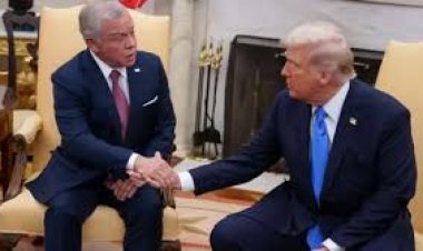 जॉर्डन के किंग अब्दुल्लाह से मिले राष्ट्रपति ट्रंप, ग़ज़ा पर कही ऐसी बात