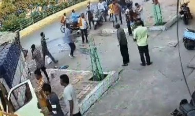 रायपुर गुढ़ियारी में बेकाबू मेटाडोर ने 4 लोगों को मारी टक्कर