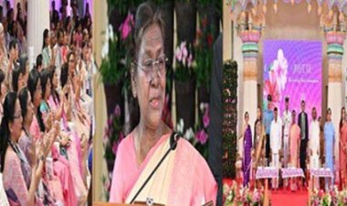 सपनों को पूरा करने के लिए पूरी ताकत लगायें महिलाएं : मुर्मु