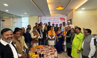 धाकड़ नागर समाज के राष्ट्रीय अध्यक्ष का भोपाल में स्वागत:नरेंद्र नागर ने समाज के विकास और कुरीति उन्मूलन के लिए एकजुट होने का किया आह्वान