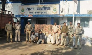 नेशनल हाईवे के पास 94 लाख का शराब जब्त