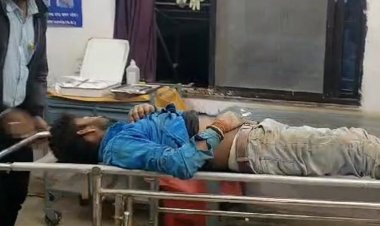 मऊगंज में बाइक फिसलने से युवक गंभीर घायल:रीवा रेफर, सेंगर पेट्रोल पंप के हुआ हादसा