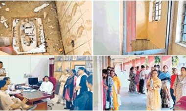 स्कूल के टायलेट में पानी डालते ही हुआ धमाका, छात्रा घायल