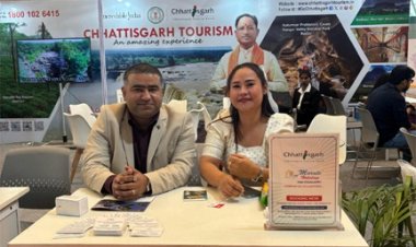 पर्यटन स्थलों को प्रमोट करने छत्तीसगढ़ टूरिज्म बोर्ड ने बनाया विशेष स्टॉल