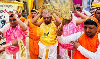 मेरठ में जिनेन्द्र महार्चना महोत्सव शुरू:आचार्य सौरभ सागर के सान्निध्य में 9 दिवसीय धार्मिक आयोजन, भक्तामर विधान से हुई शुरुआत