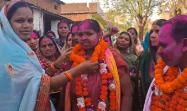 नवनिर्वाचित महिला सरपंच का निधन, गांव में पसरा मातम