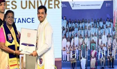 वंचित वर्गों को फोरेंसिक साक्ष्य के आधार पर निष्पक्ष और त्वरित न्याय मिले: मुर्मु