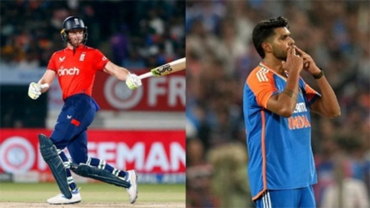 शिवम दुबे को चोट लगने पर उतरे हर्षित, तो भड़का इंग्लैंड