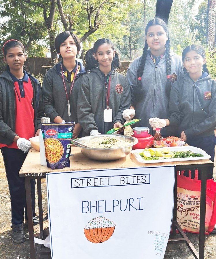 केंद्रीय विद्यालय चिरमिरी में बिना आग खाना पकाने स्पर्धा