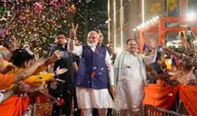 दिल्ली में विकास, सुशासन की जीत : मोदी