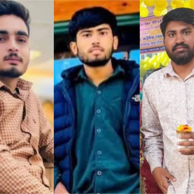 बाइक सवार तीन दोस्तों की सड़क हादसे में मौत:शिवपुरी-डबरा के रहने वाले थे; मथुरा-वृंदावन से लौटते समय एनएच-2 पर हादसा