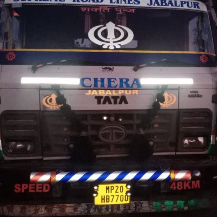 निवाड़ी के पृथ्वीपुर में ट्रक ने बाइक को मारी टक्कर:युवक की मौके पर मौत, गाड़ी जब्त, चालक फरार